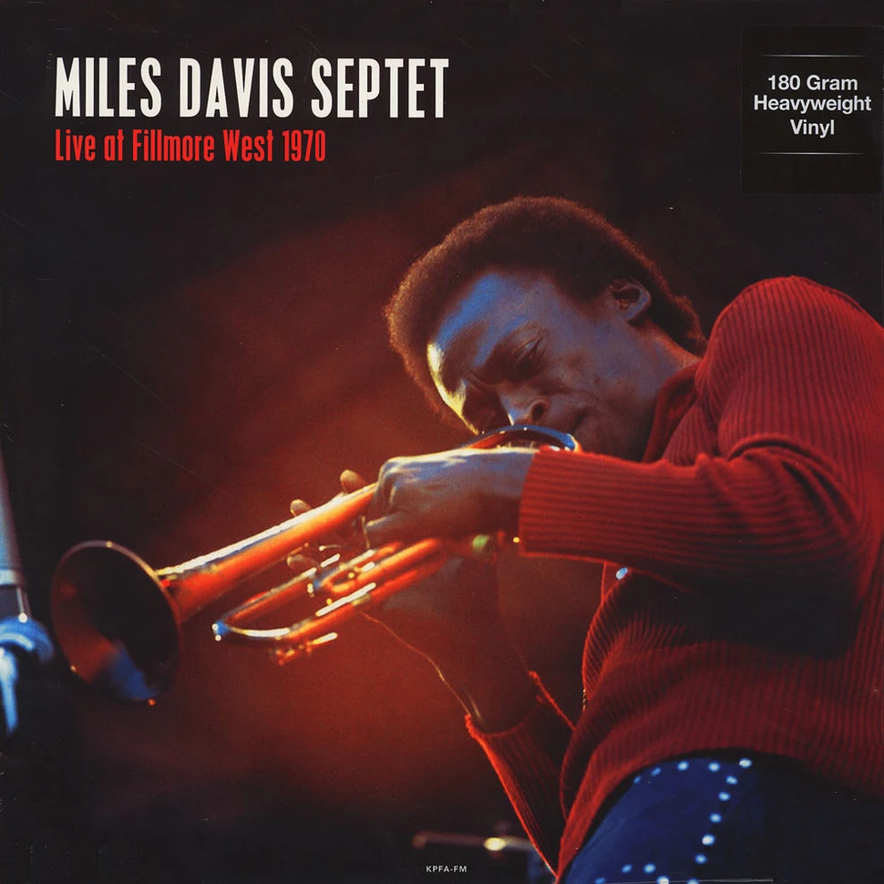 Miles Davis - Live At The Fillmore West, San Francisco, 1970 180g Vinyl Edition