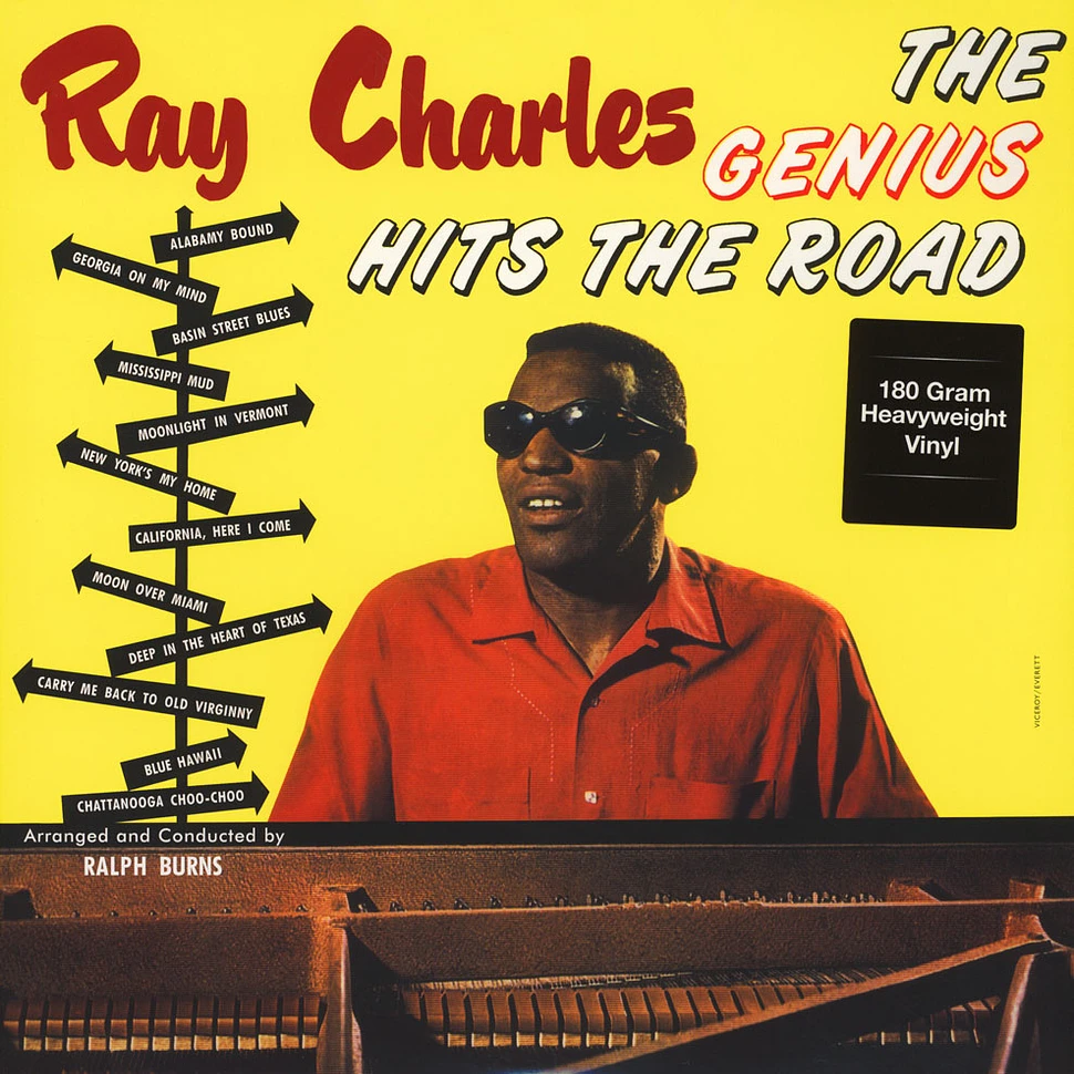 Ray Charles - Genius Hit The Road 180g Vinyl Edition