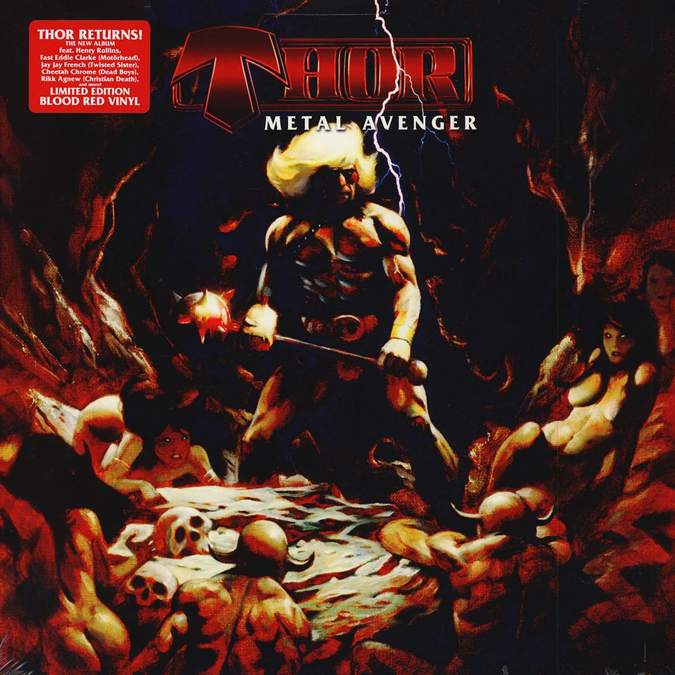 Thor - Metal Avenger Blood Red Vinyl Edition