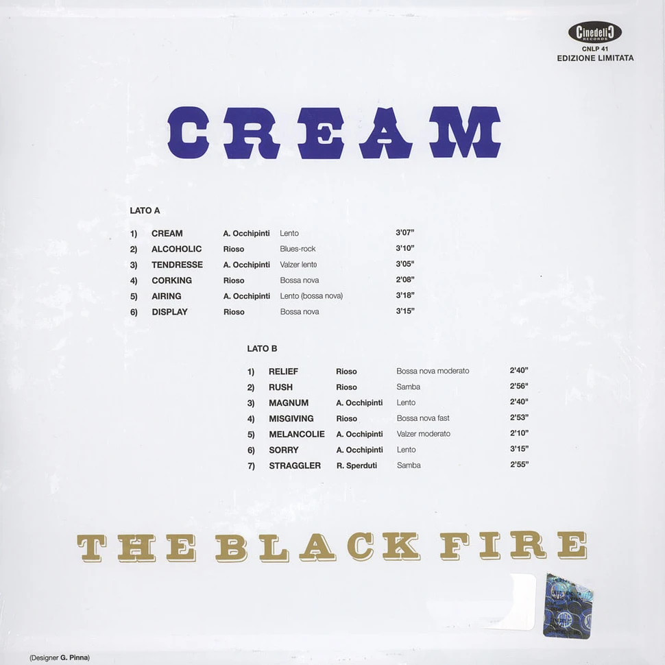 The Black Fire - Cream