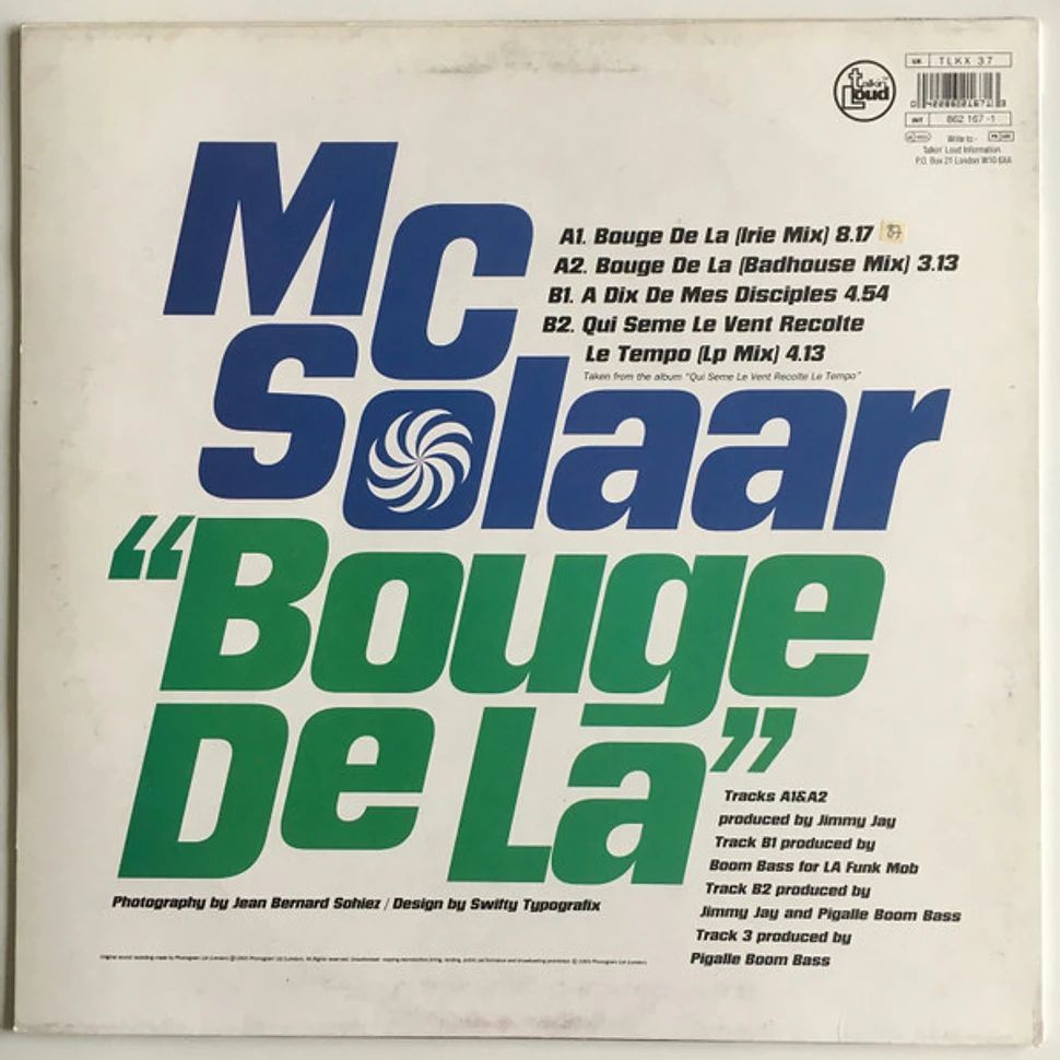 MC Solaar - Bouge De La