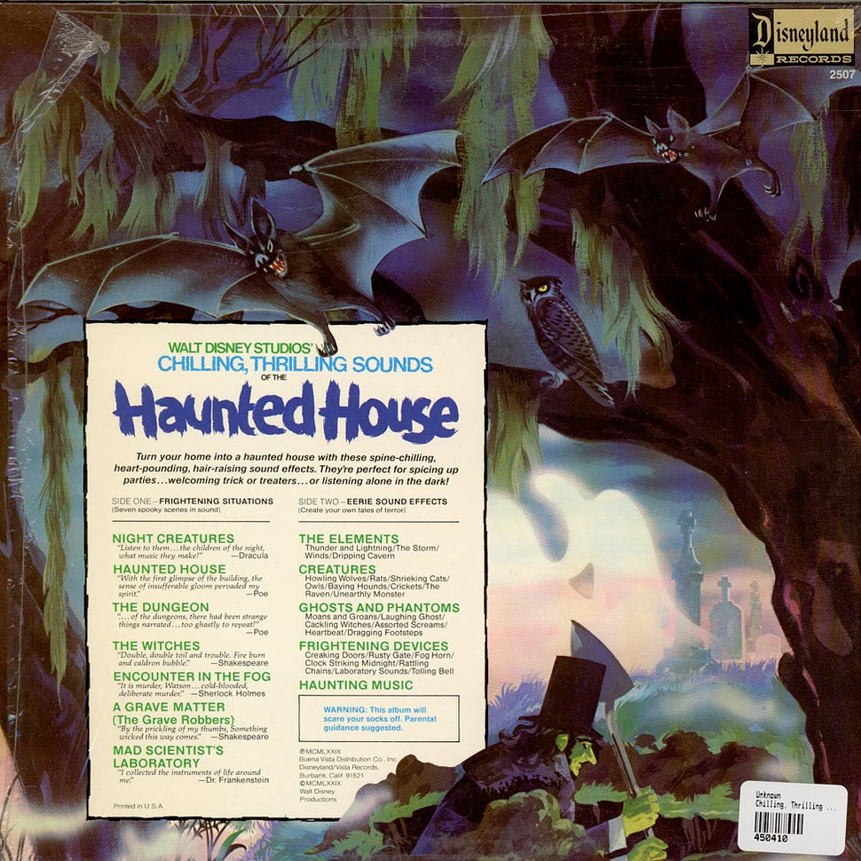 Unknown Artist - Chilling, Thrilling Sounds Of The Haunted House