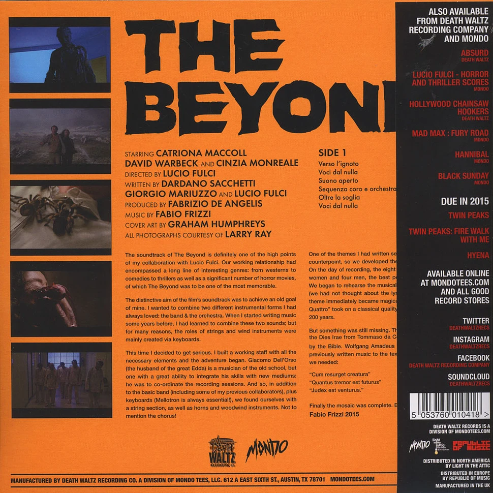 Fabio Frizzi - OST The Beyond