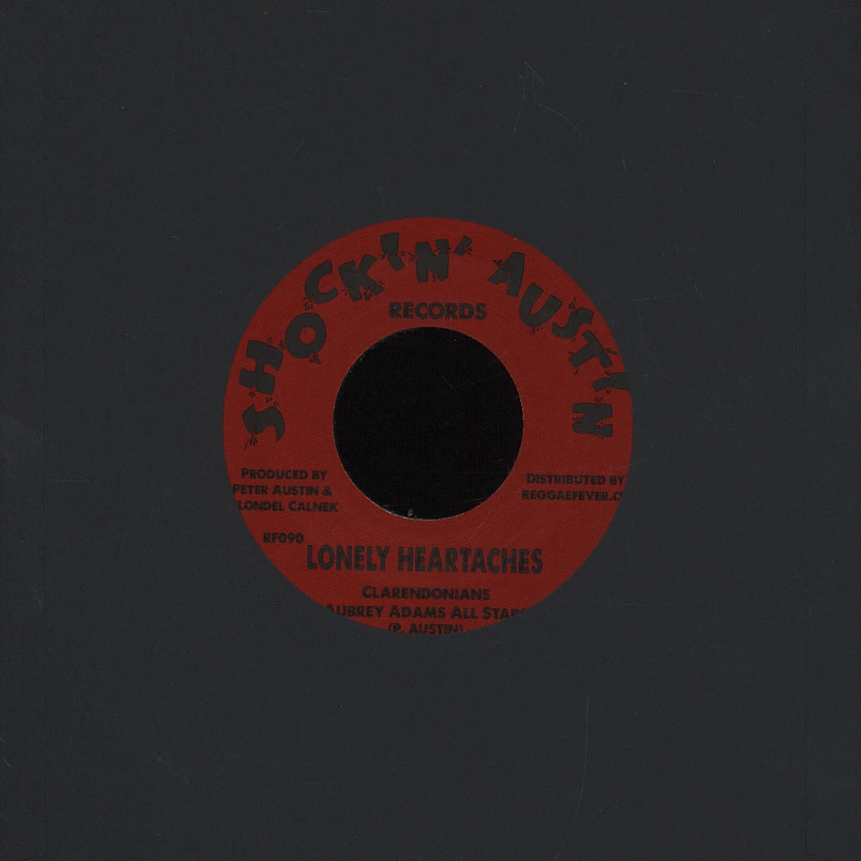 The Clarendonians / Peter Austin & Larry Marshall - Lonely Heartaches / Money Girl
