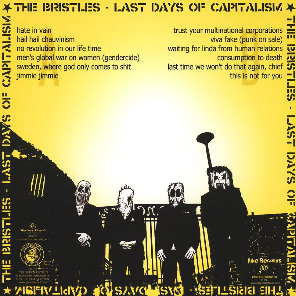 The Bristles - Last Days Of Capitalism