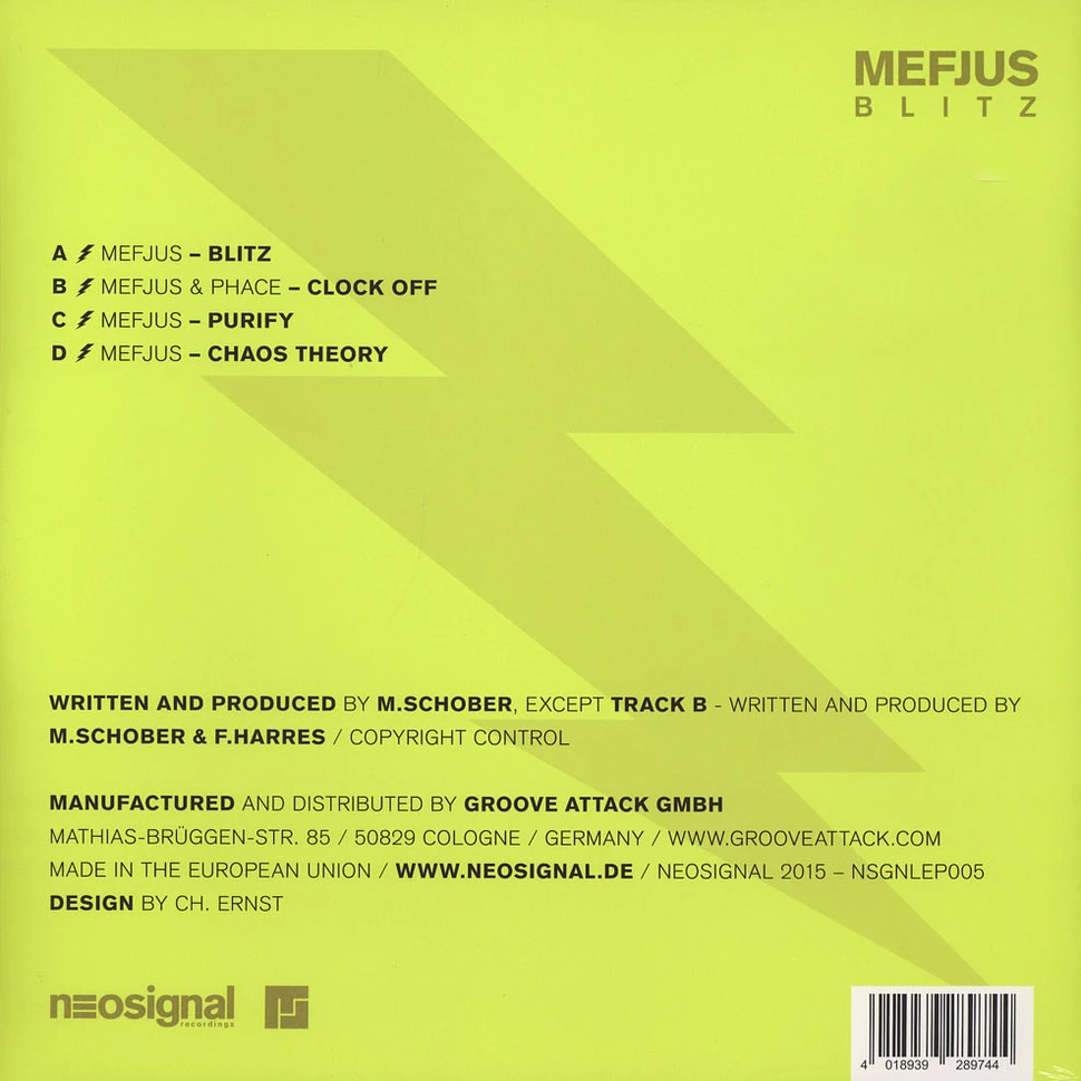 Mefjus - Blitz EP