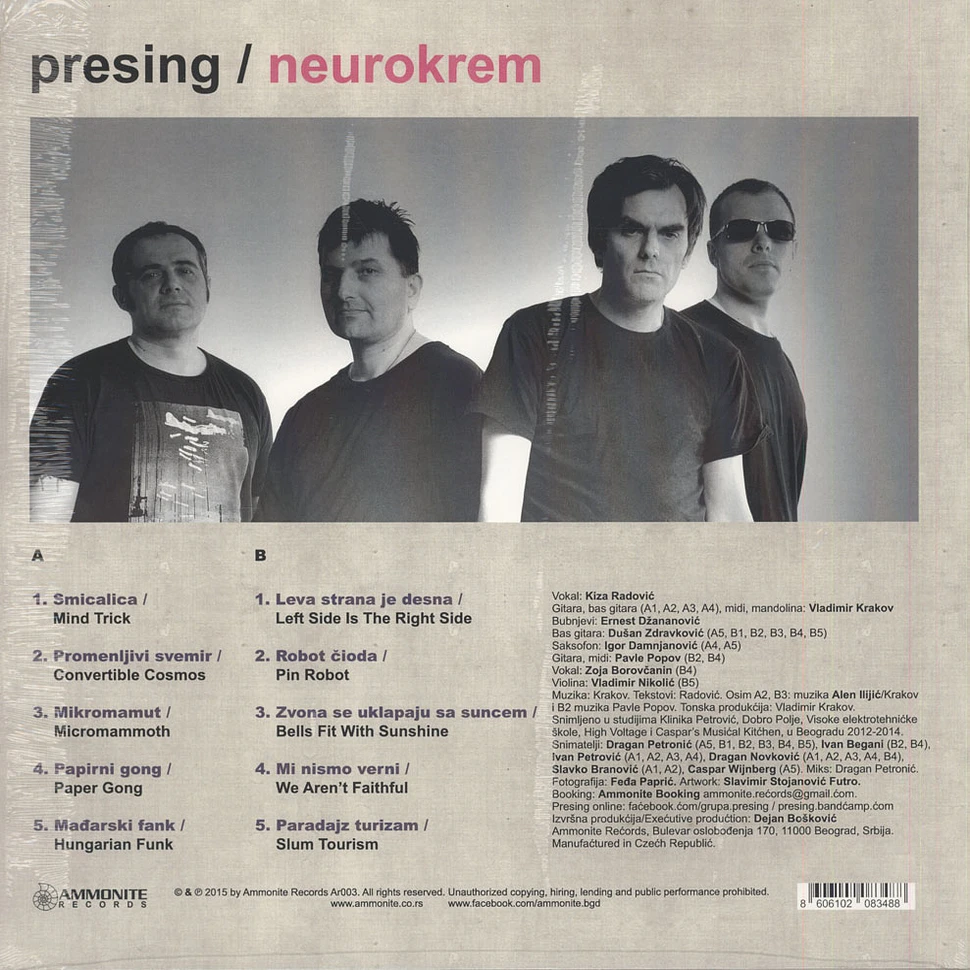 Presing - Neurokrem
