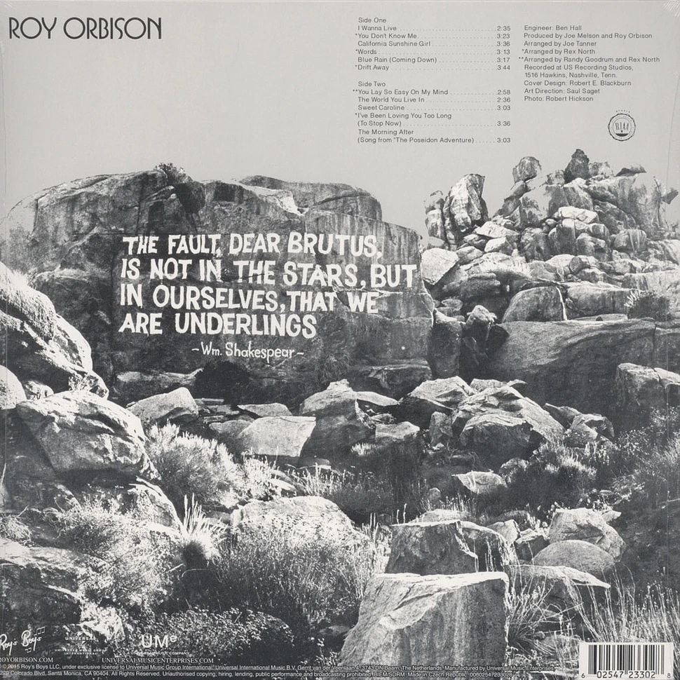 Roy Orbison - Milestones