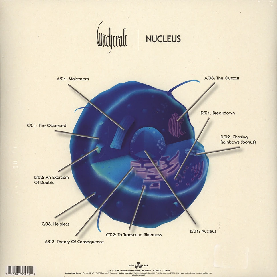 Witchcraft - Nucleus Black Vinyl Edition