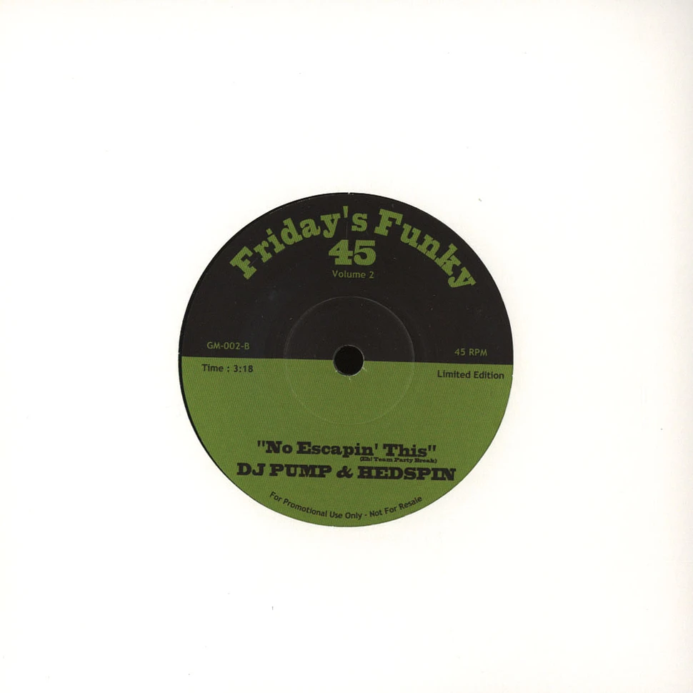 DJ Pump & Hedspin - Friday’s Funky 45 Volume 2