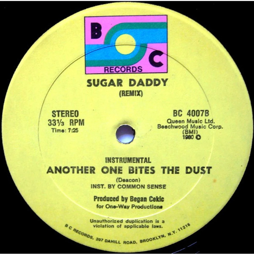 Sugar Daddy - Another One Bites The Dust