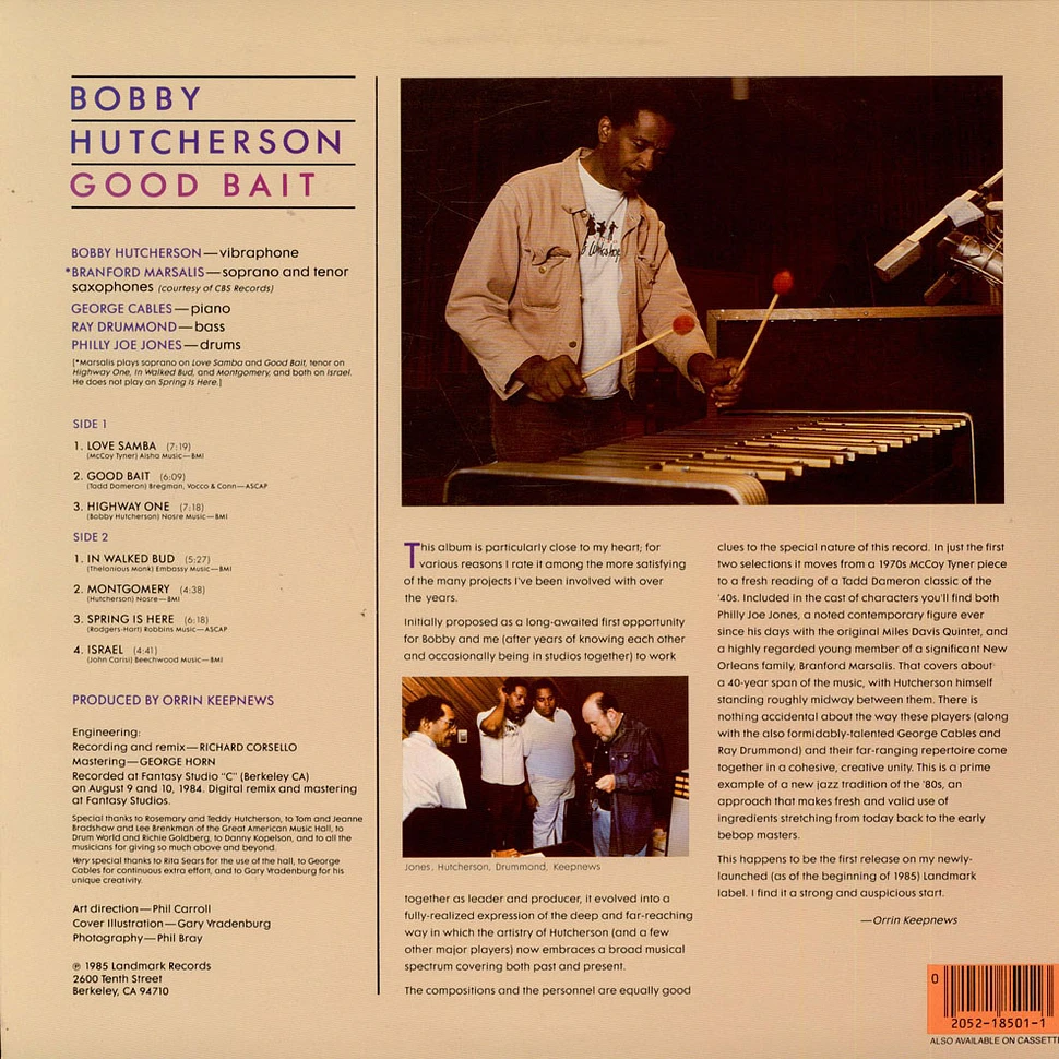 Bobby Hutcherson - Good Bait