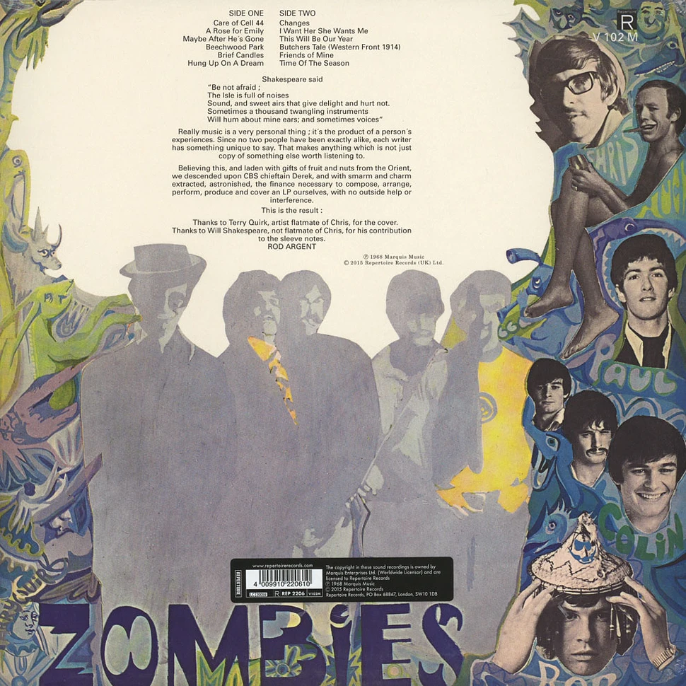 Zombies - Odessey & Oracle Mono Edition