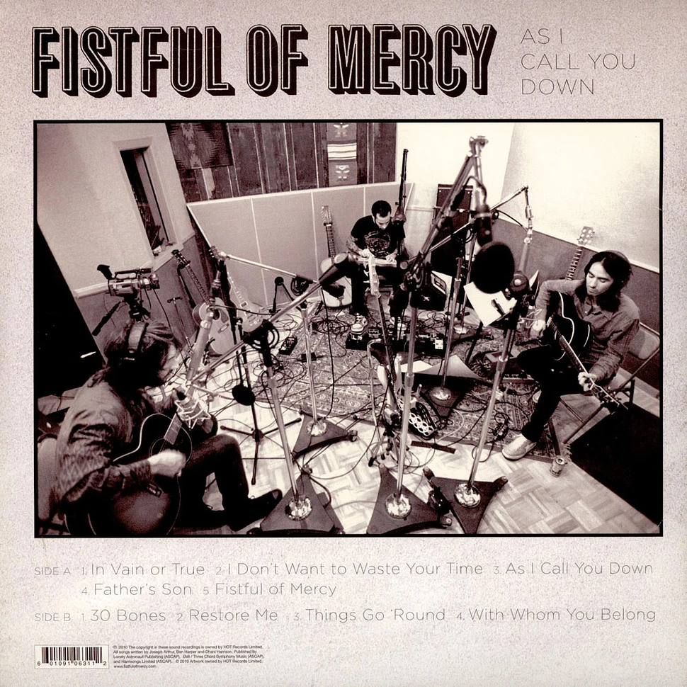 Fistful Of Mercy - As I Call You Down
