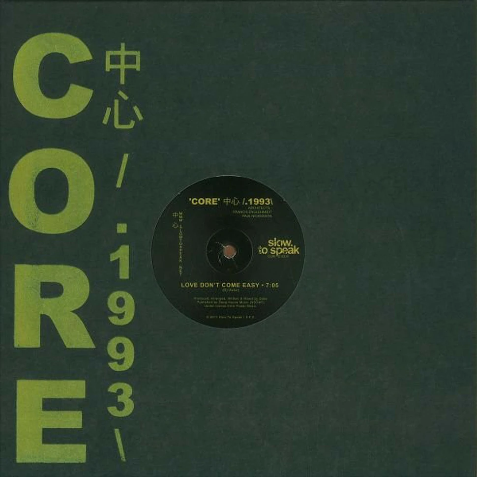Freedom - 'Core' 中心 /.1993\ : Love Don't Come Easy / Closer