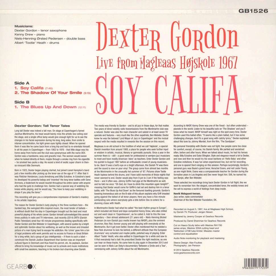 Dexter Gordon - Soy Califa