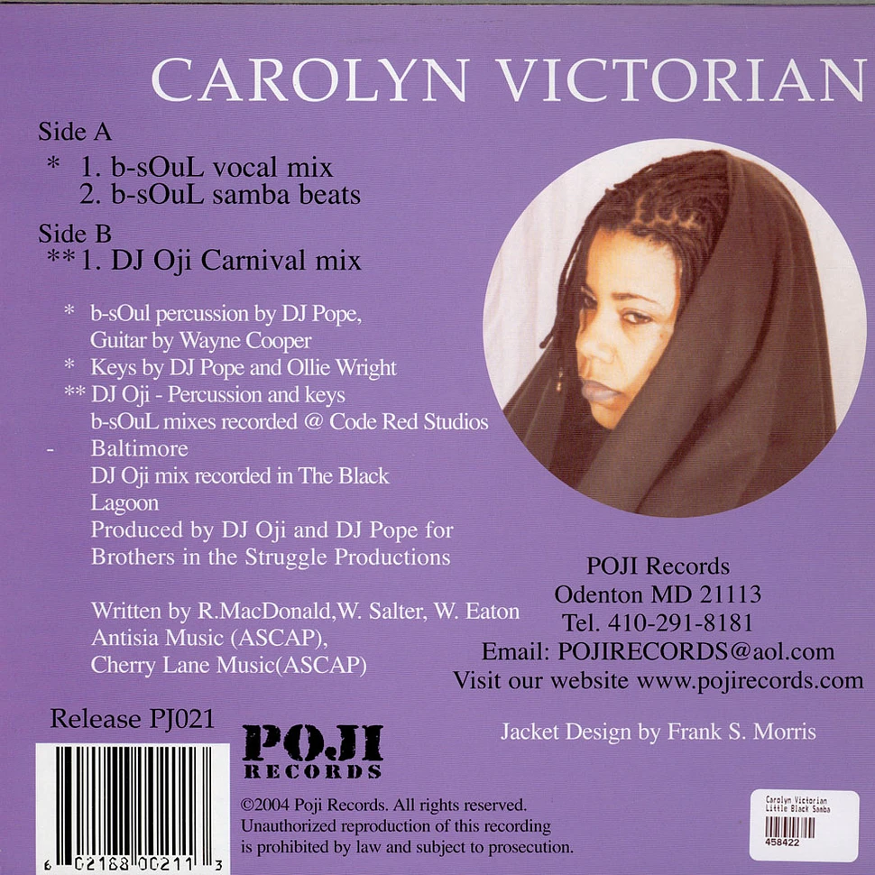 Carolyn Victorian - Little Black Samba