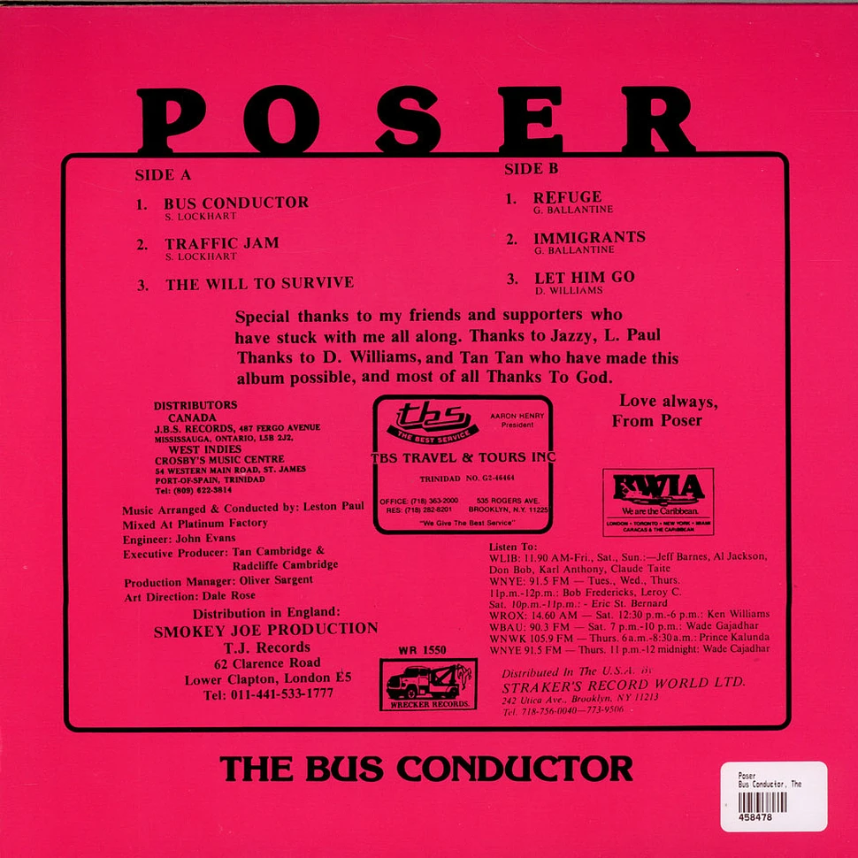 Poser - The Bus Conductor