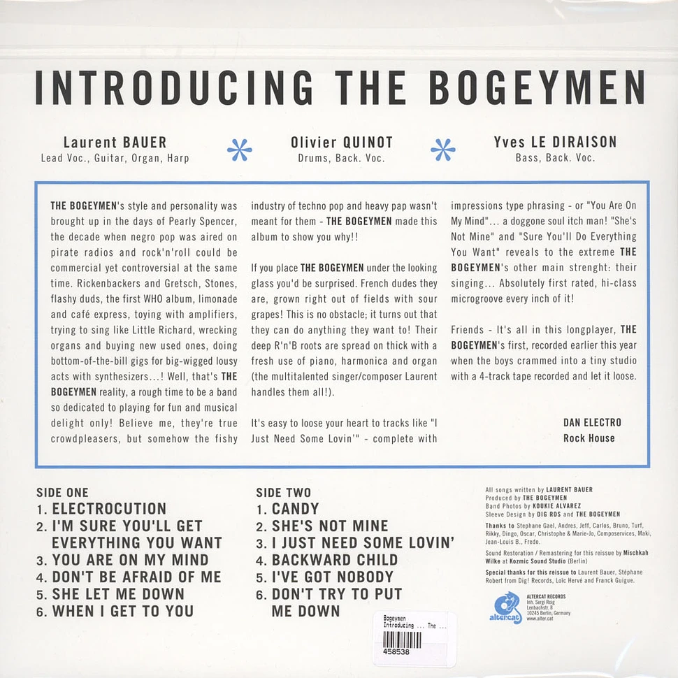 Bogeymen - Introducing ... The Bogeymen