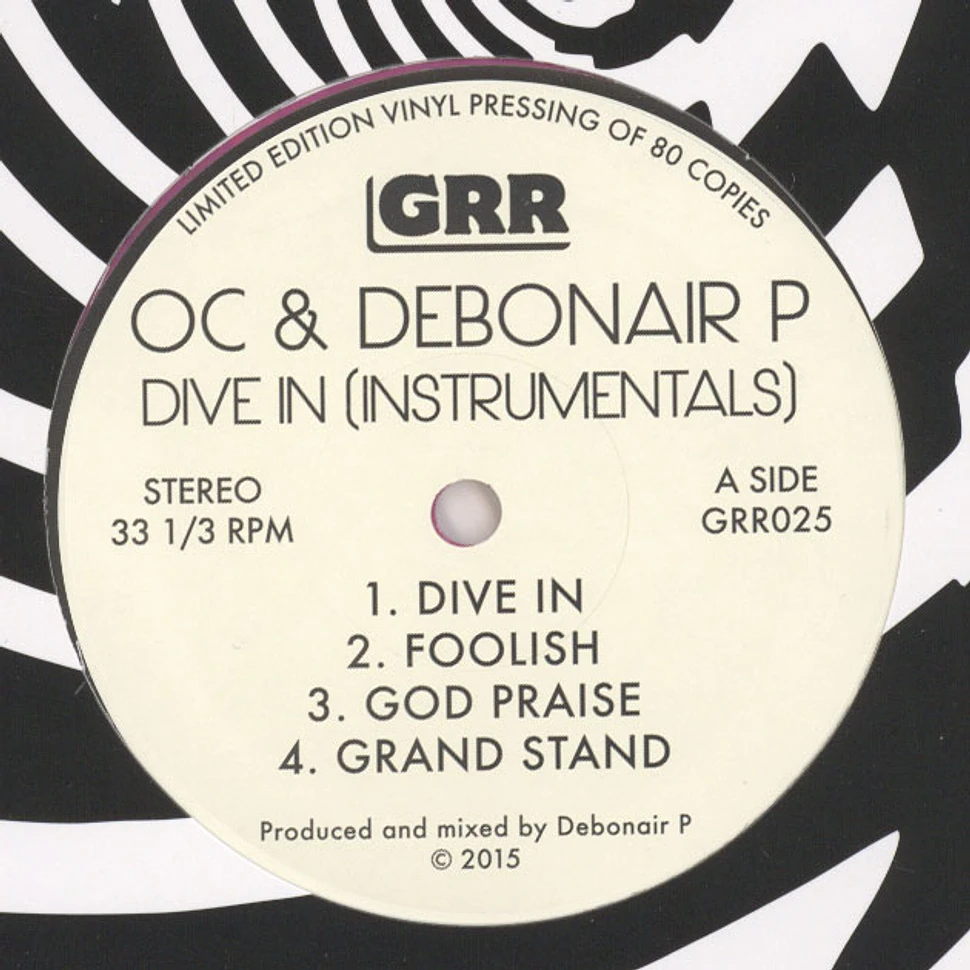 OC (DITC) & Debonair P - Dive In EP Instrumentals