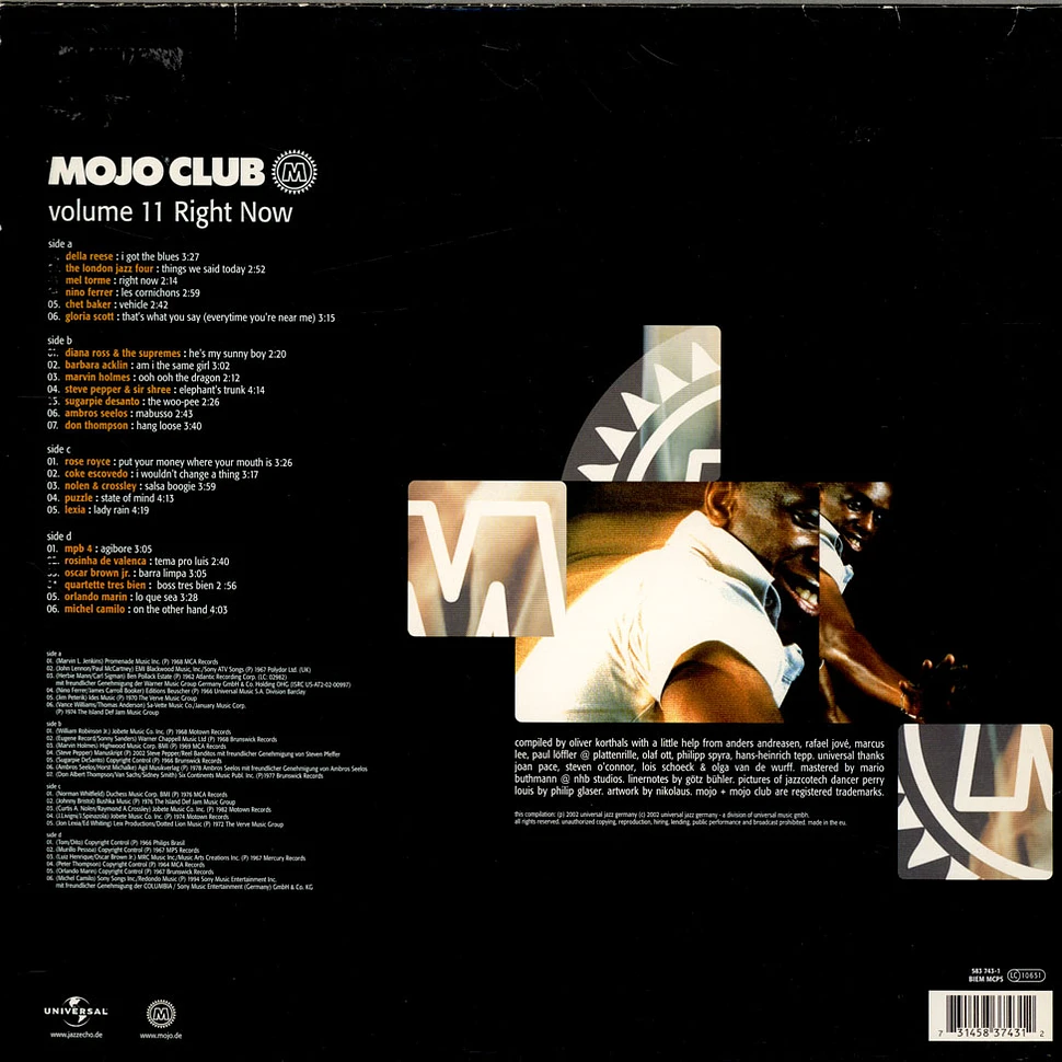 V.A. - Mojo Club Dancefloor Jazz Volume 11 (Right Now)