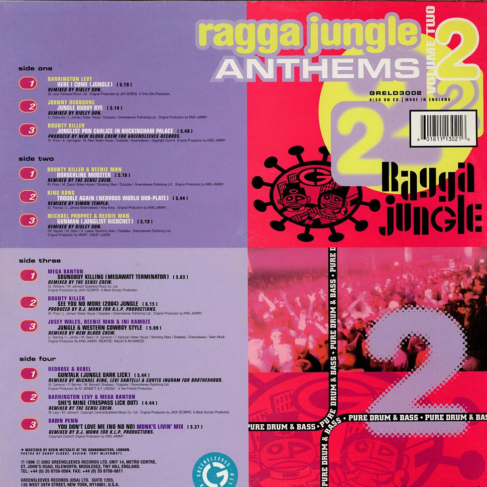 V.A. - Ragga Jungle Anthems Volume 2