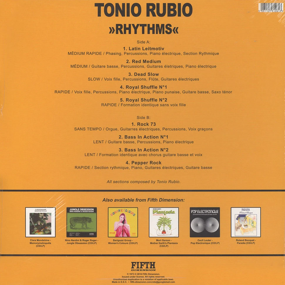 Tonio Rubio - Rhythms