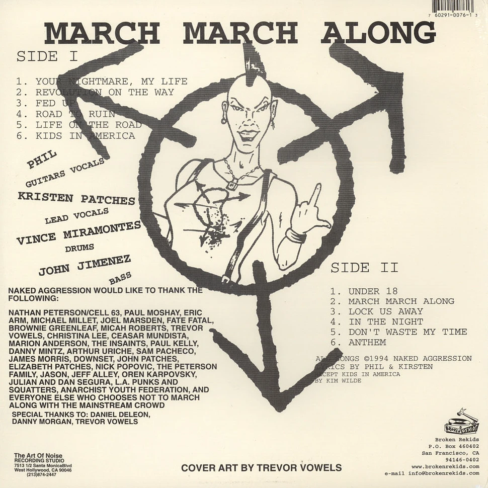 Naked Agression - March March Along