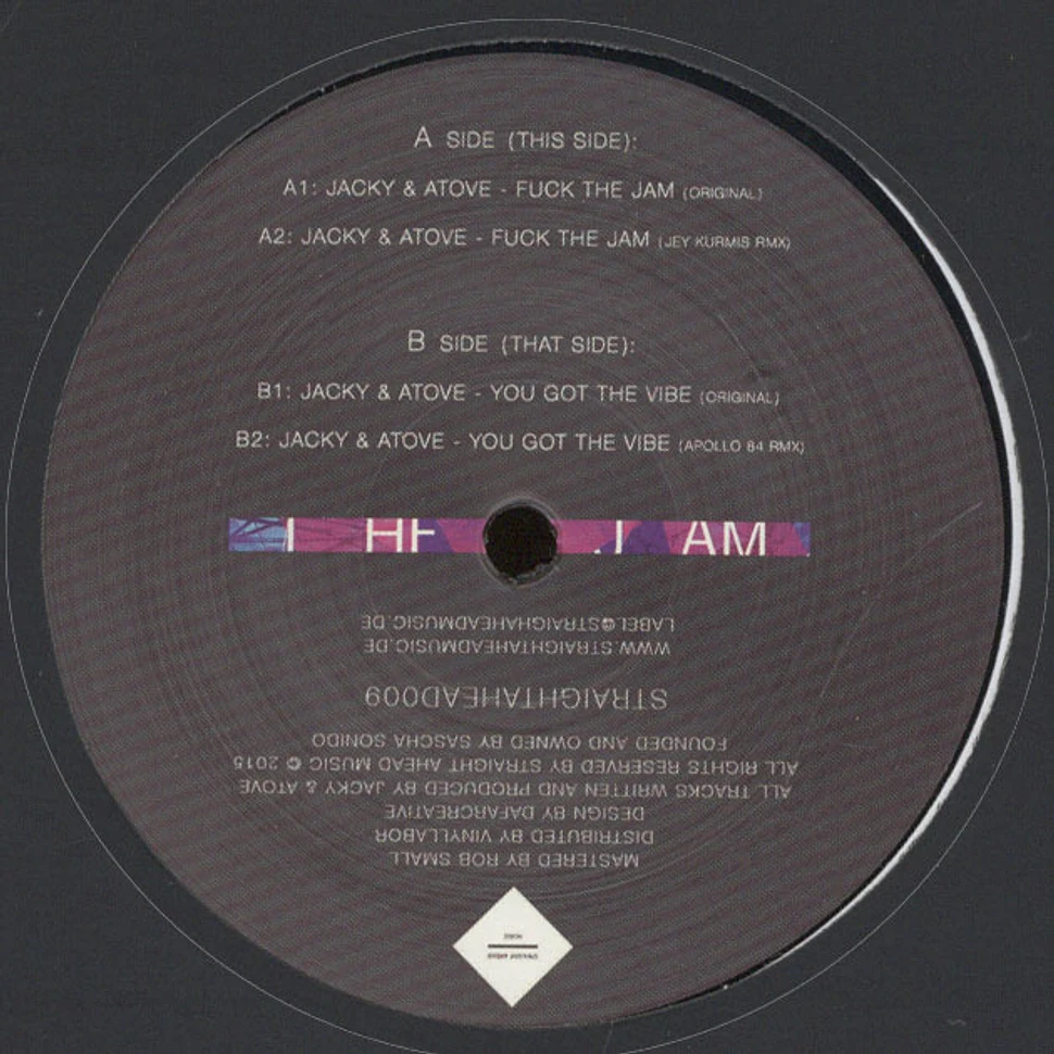 Jacky & Atove - Fuck The Jam EP