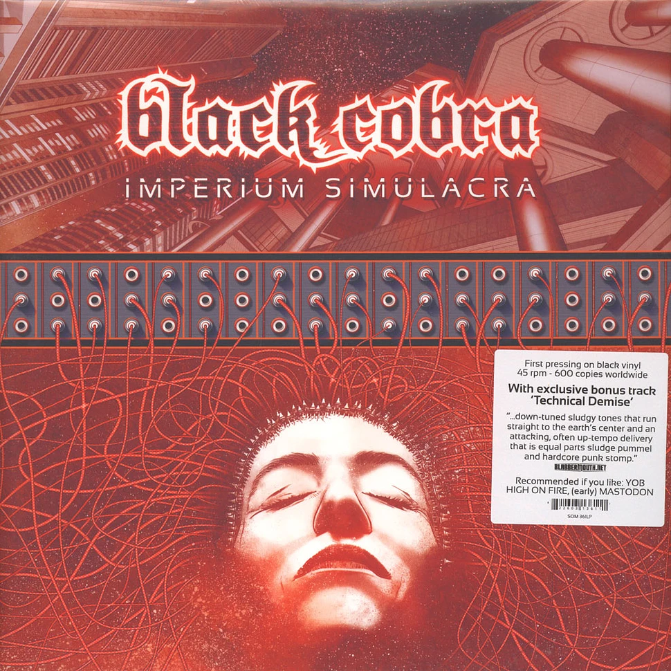 Black Cobra - Imperium Simulacra Black Vinyl Edition