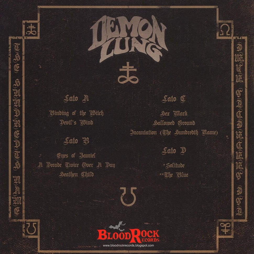 Demon Lung - The Hundredth Name Colored Vinyl Edition