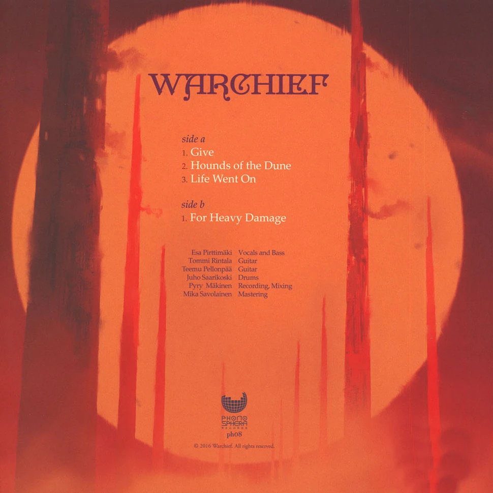 Warchief - Warchief Gold Cover Edition