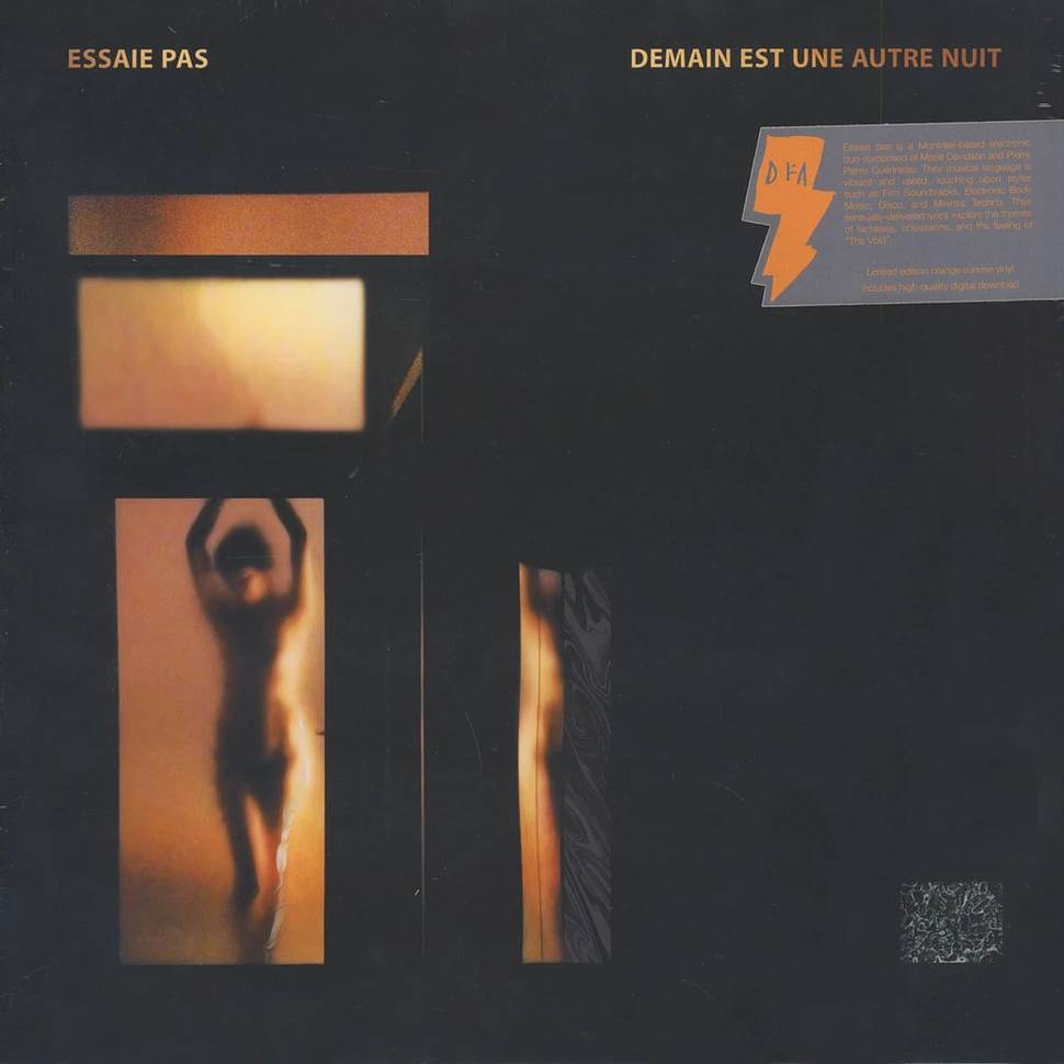 Essaie Pas - Demain Est Une Autre Neut Orange Vinyl Edition