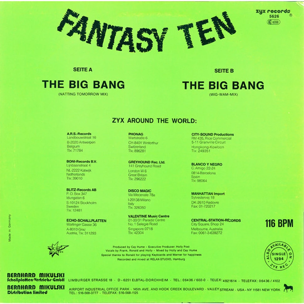 Fantasy Ten - The Big Bang