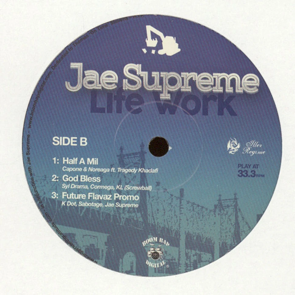 Jae Supreme - Life Work EP