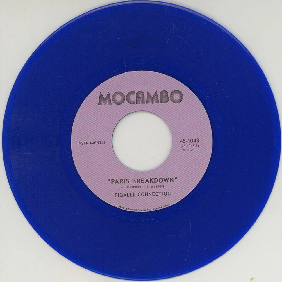 Pigalle Connection - Paris Breakdown Blue Vinyl Edition