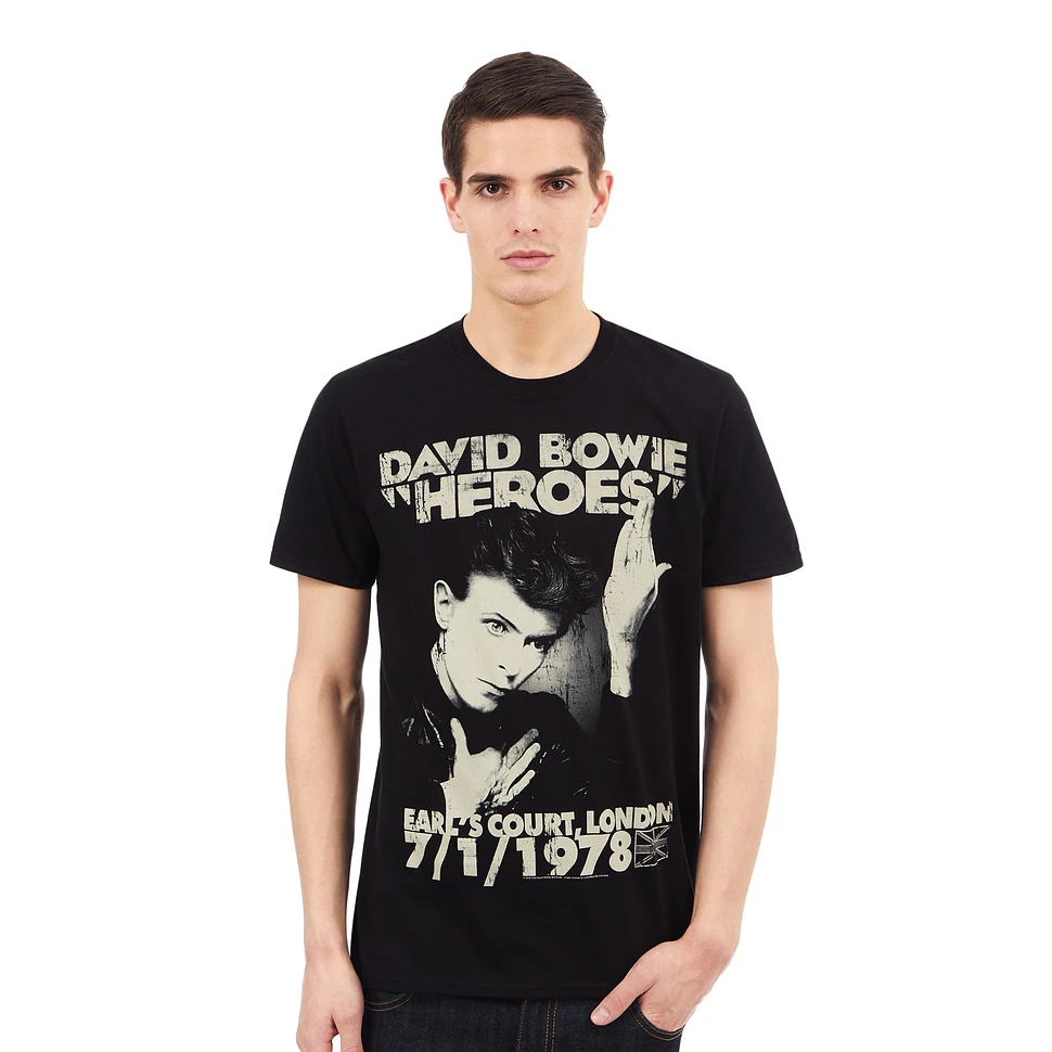 David Bowie - Heroes Earls Court T-Shirt
