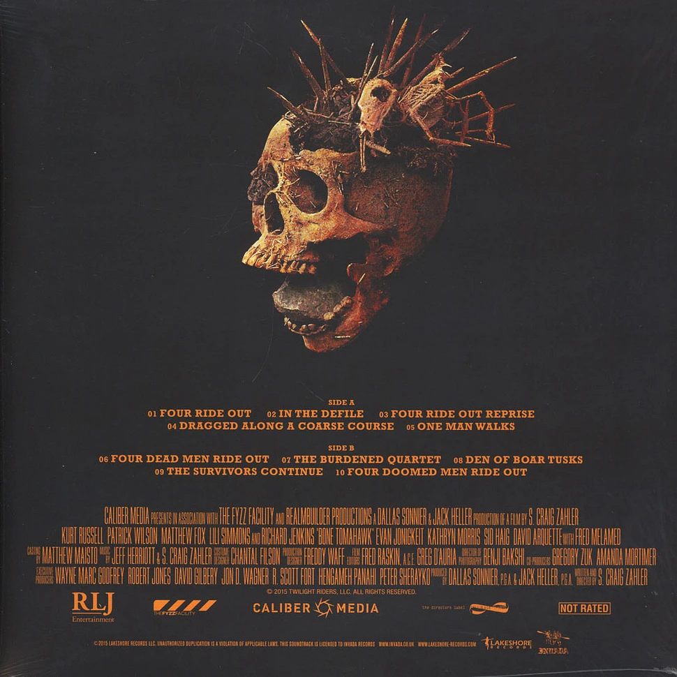Jeff Herriott & S. Craig Zahler - OST Bone Tomahawk