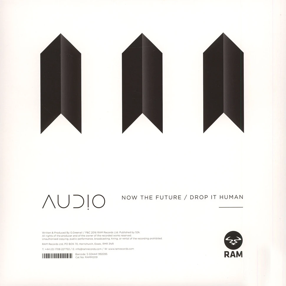 Audio - Now The Future / Drop It Human