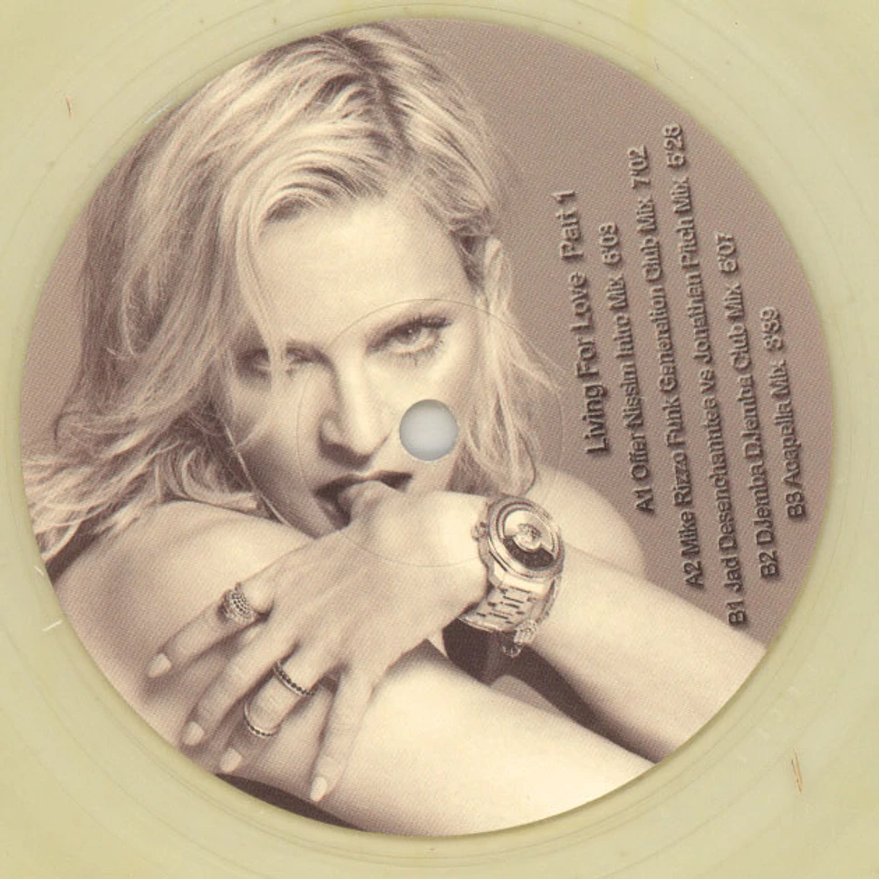 Madonna - Living For Love Translucent Vinyl Edition