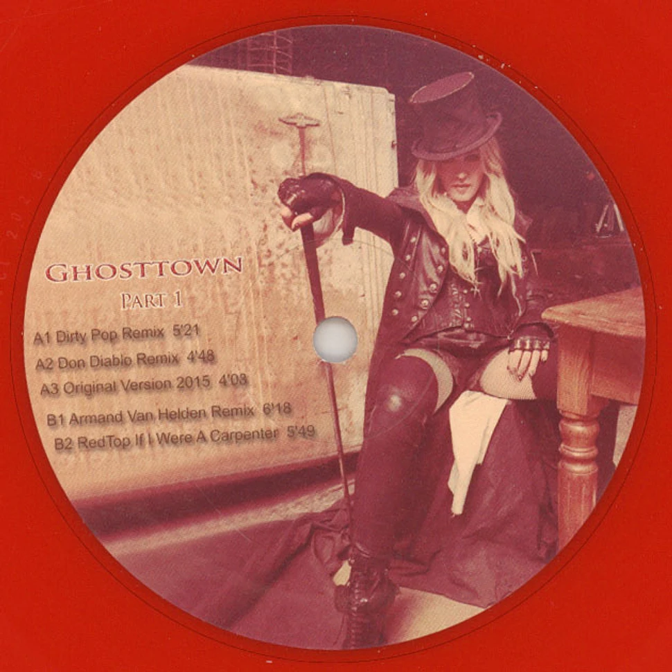 Madonna - Ghosttown Red Vinyl Edition