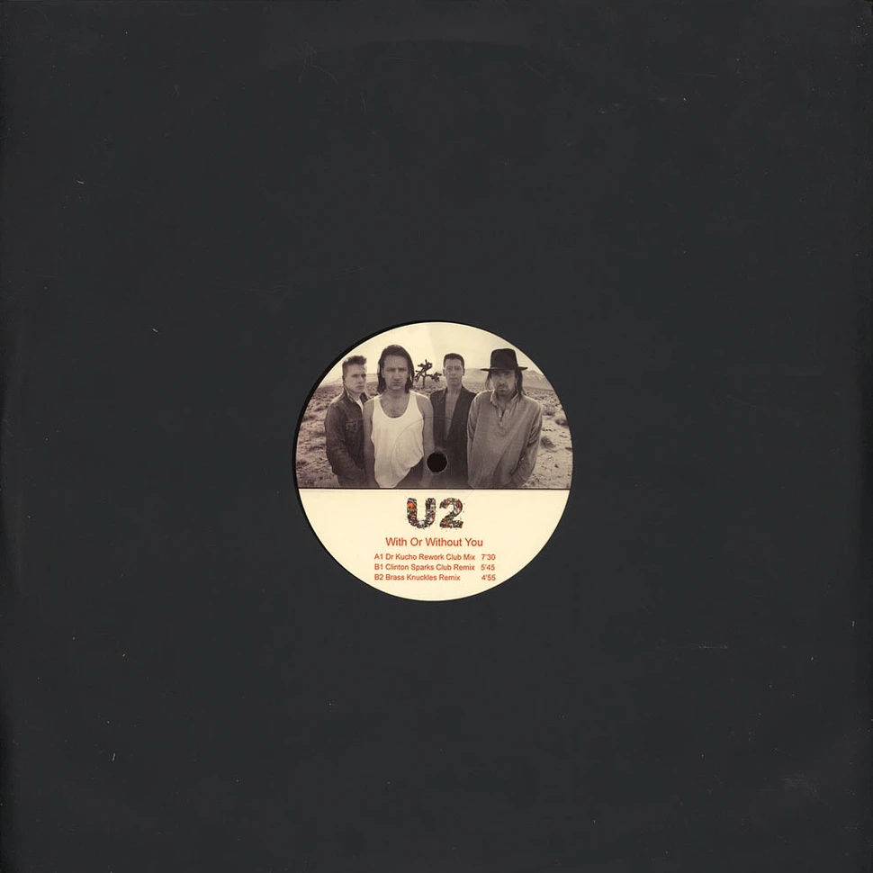 U2 - With Or Without You Black Vinyl Edition