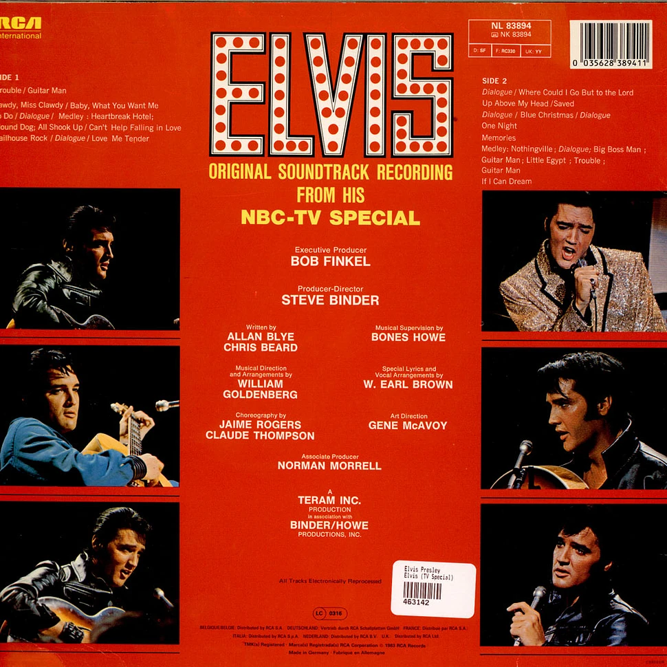Elvis Presley - Elvis (TV Special)