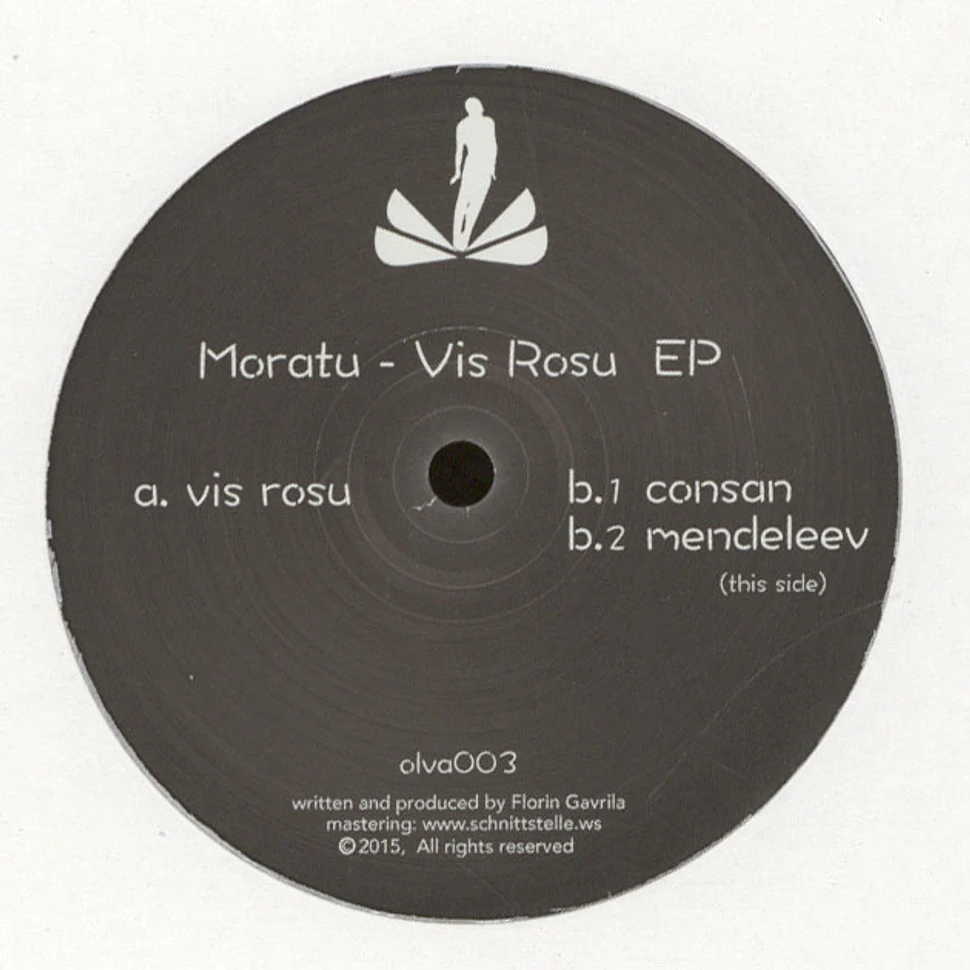 Moratu - Vis Rosu EP