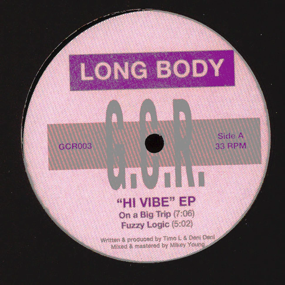 Long Body - Hi Vibe EP