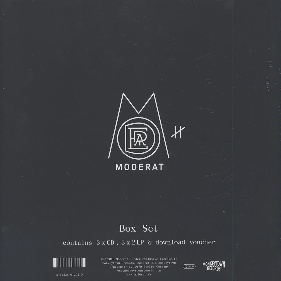 Moderat (Apparat & Modeselektor) - III Box Set