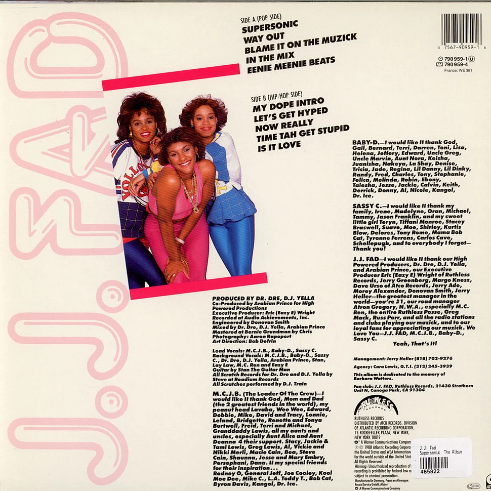 J.J. Fad - Supersonic The Album