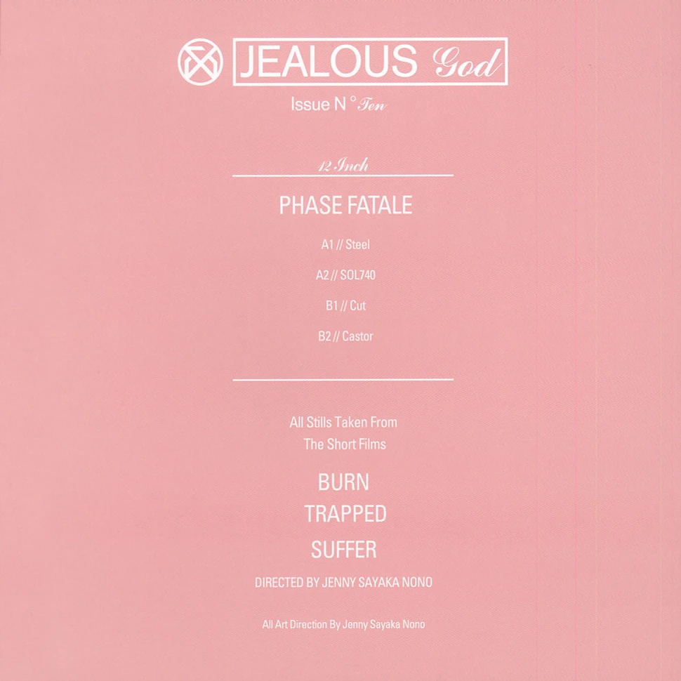 Phase Fatale - Jealous God Issue Number Ten