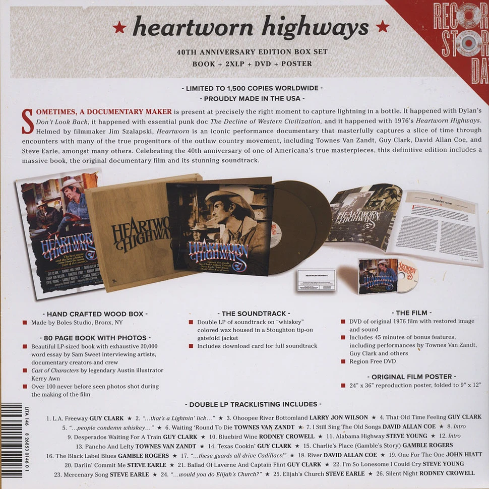 V.A. - OST Heartworn Highways 40th Anniversary Edition