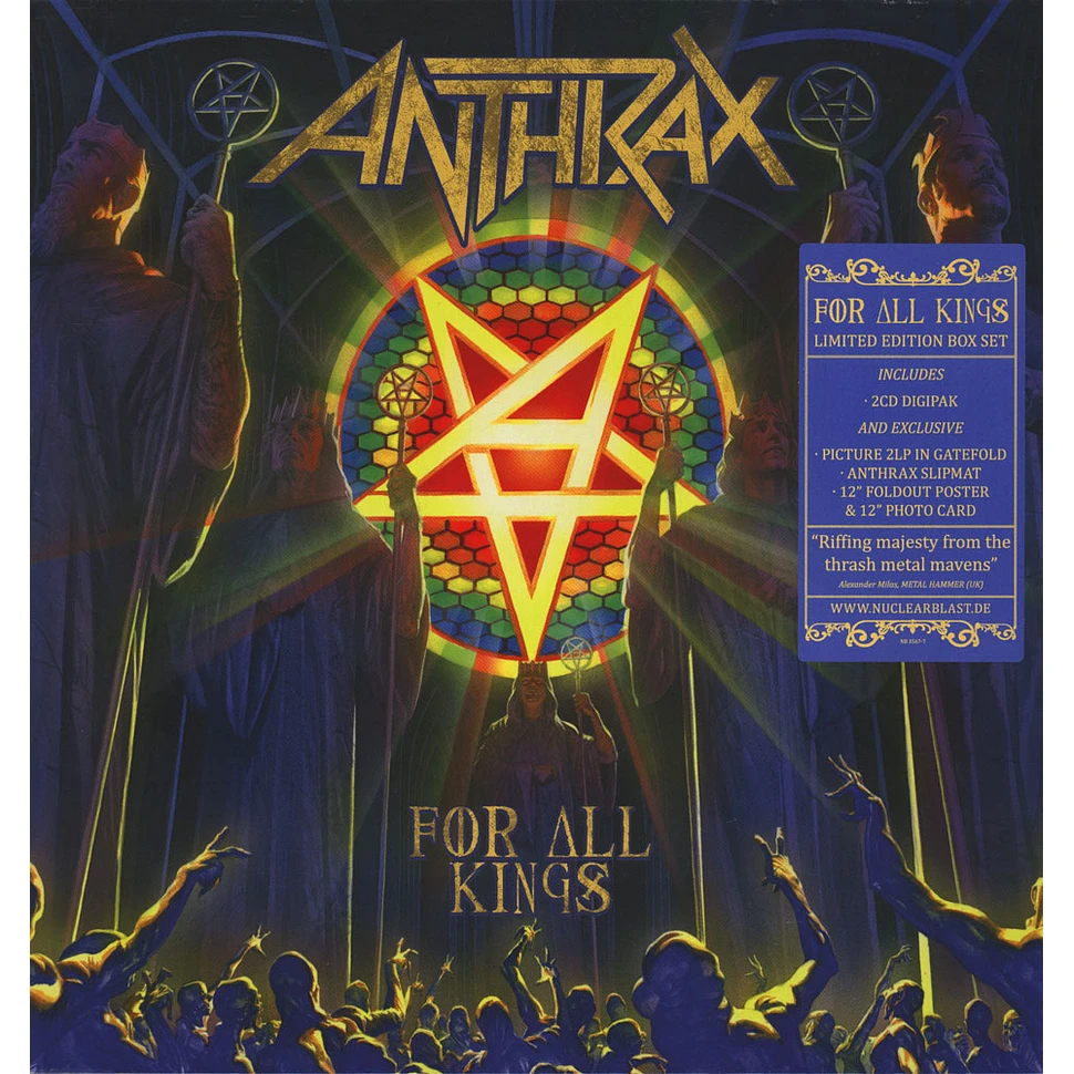 Anthrax - For All Kings Box Set